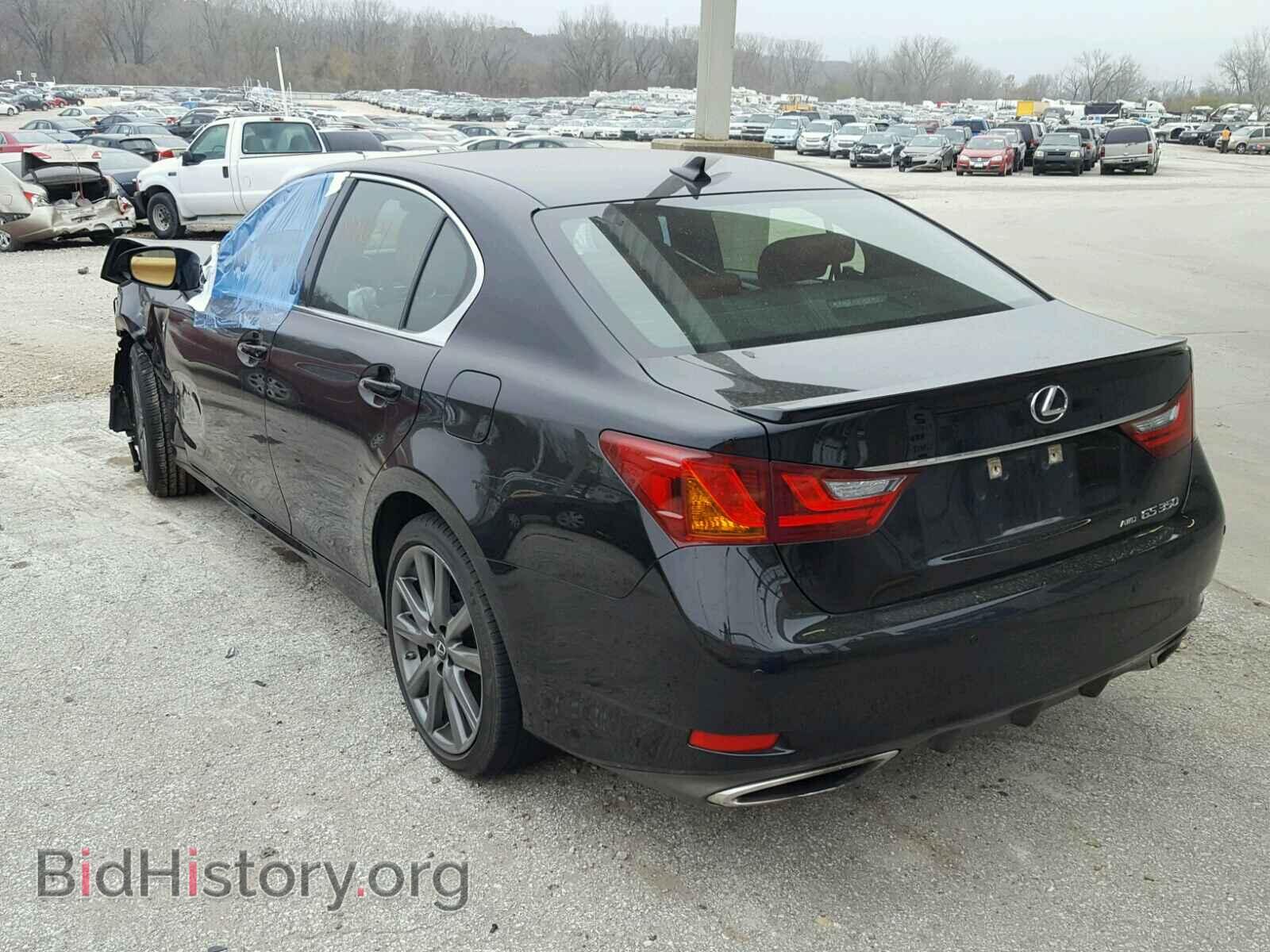 2013 LEXUS GS350 - VIN: JTHCE1BLXD5014183 - Фото 3
