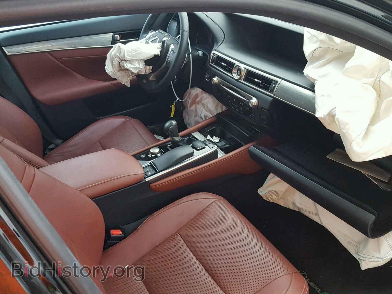 2013 LEXUS GS350 - VIN: JTHCE1BLXD5014183 - Фото 5