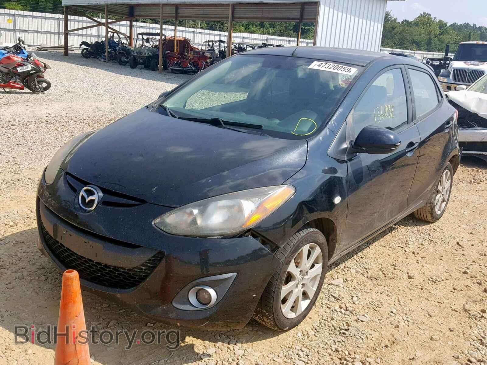 2012 MAZDA 2 - VIN: JM1DE1LZXC0139916 - Фото 2