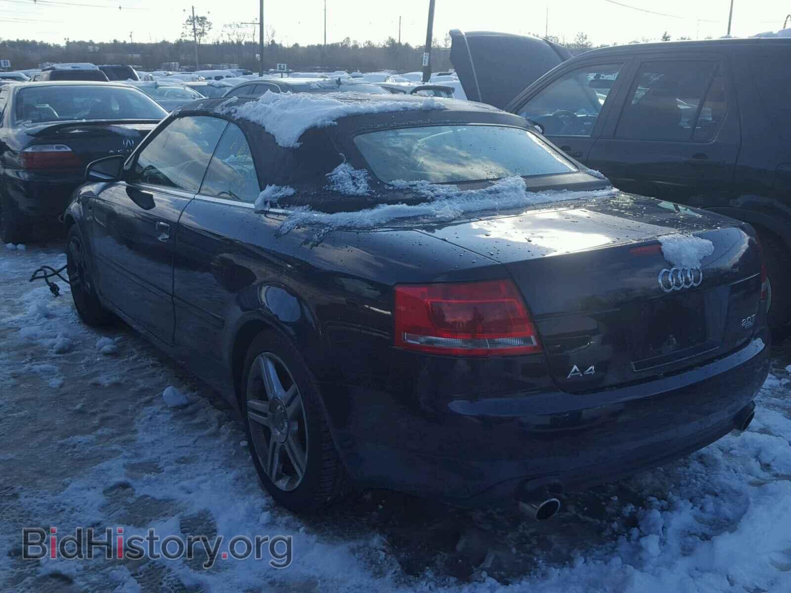 2007 AUDI A4 - VIN: WAUDF48H37K019283 - Фото 3