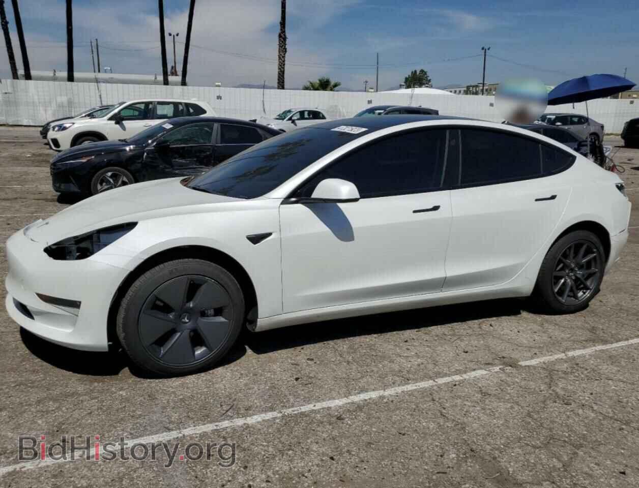 Photo 5YJ3E1EB3NF248850 - TESLA MODEL 3 2022