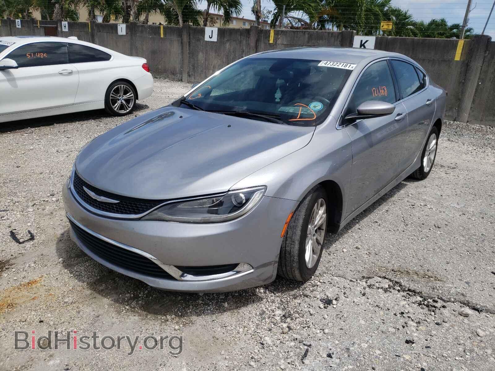 2015 CHRYSLER 200 - VIN: 1C3CCCAB8FN619449 - Фото 2