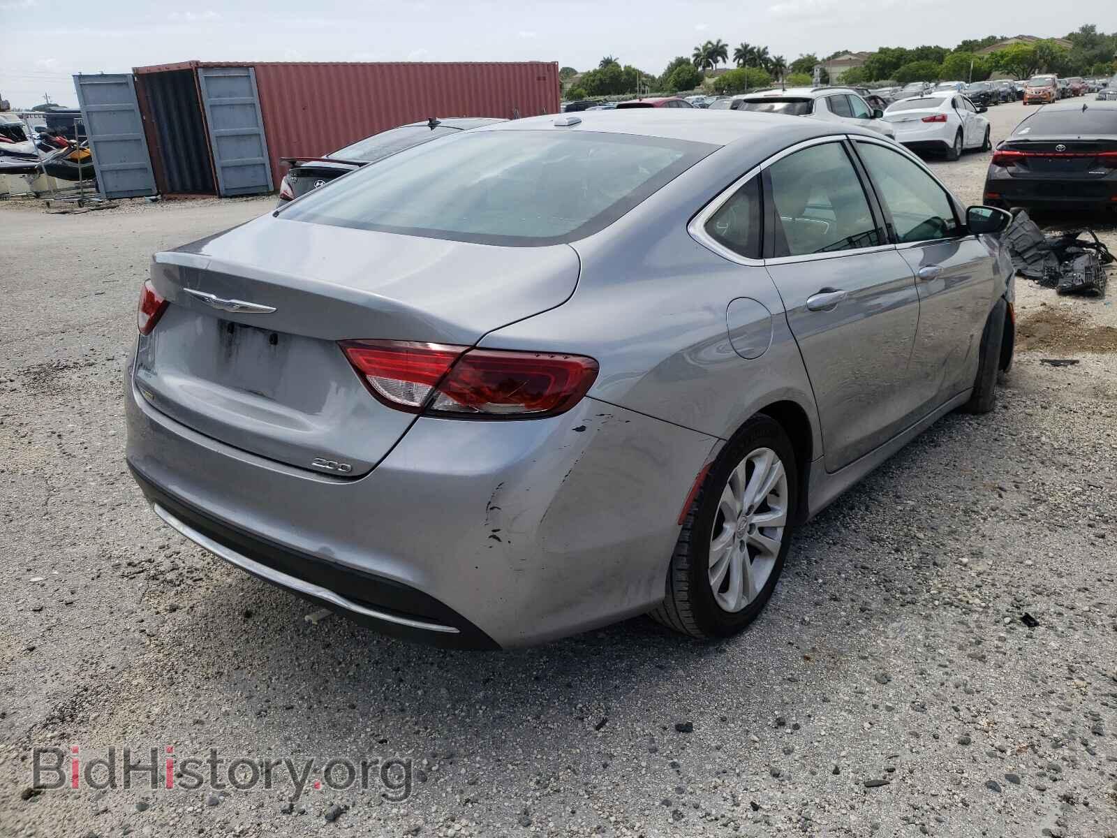 2015 CHRYSLER 200 - VIN: 1C3CCCAB8FN619449 - Фото 4