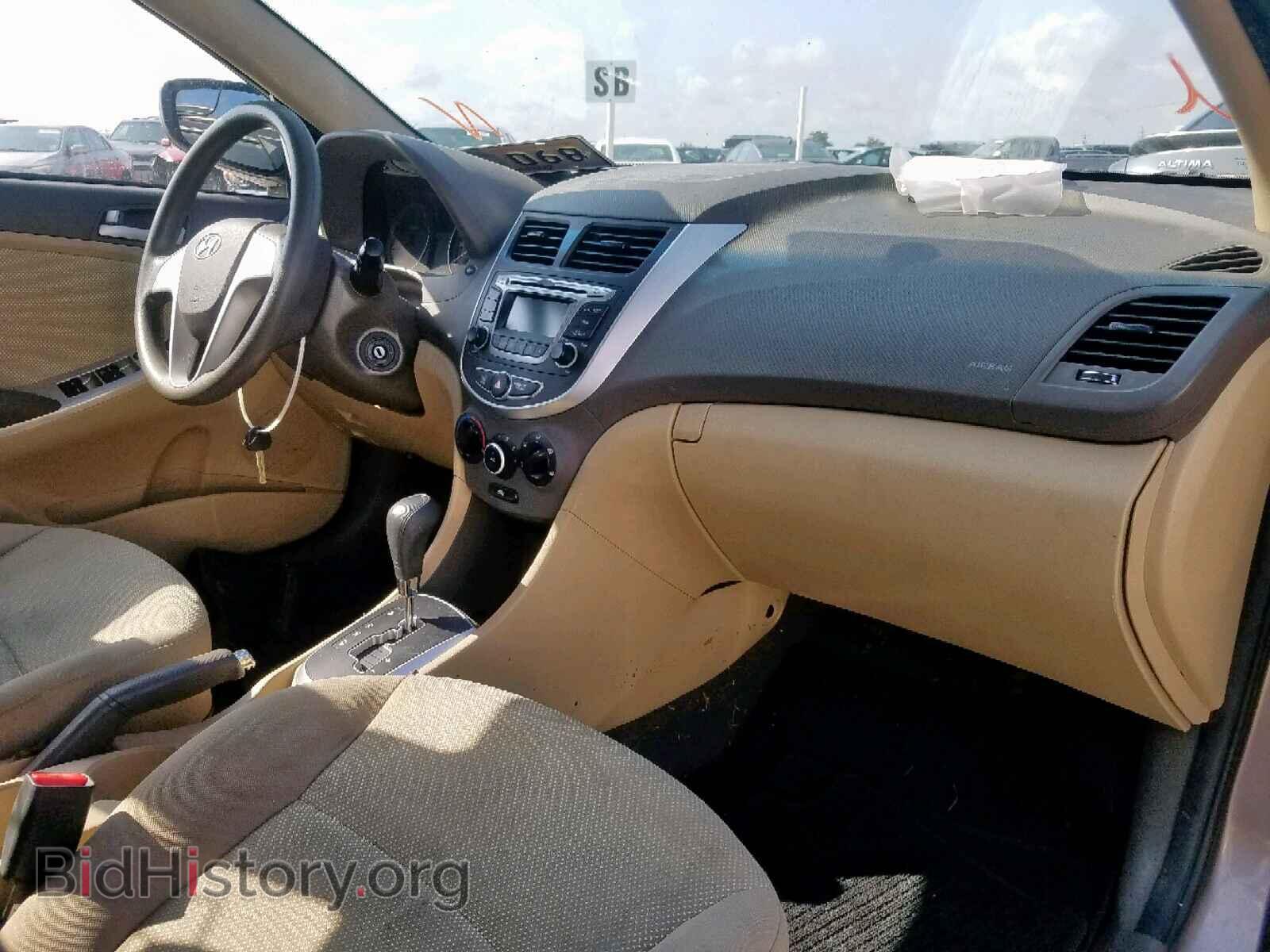2014 HYUNDAI ACCENT - VIN: KMHCT4AE4EU623736 - Фото 5