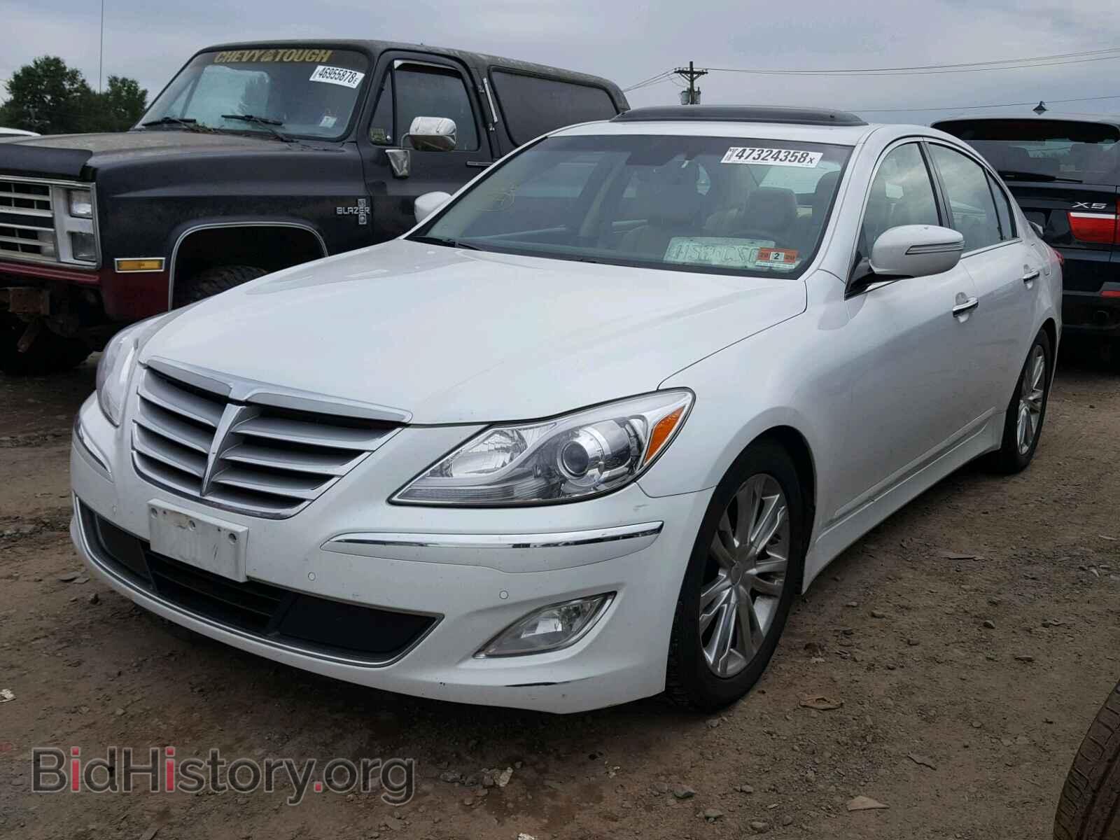 2012 HYUNDAI GENESIS - VIN: KMHGC4DD5CU204389 - Фото 2