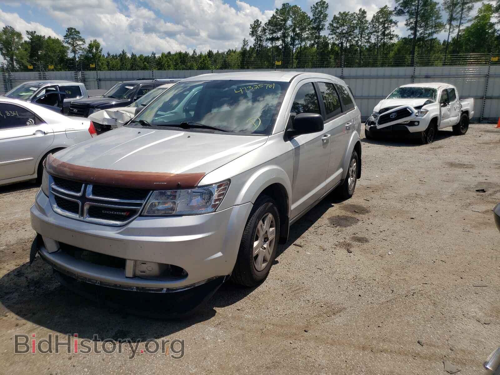 2012 DODGE JOURNEY - VIN: 3C4PDCAB0CT300133 - Фото 2