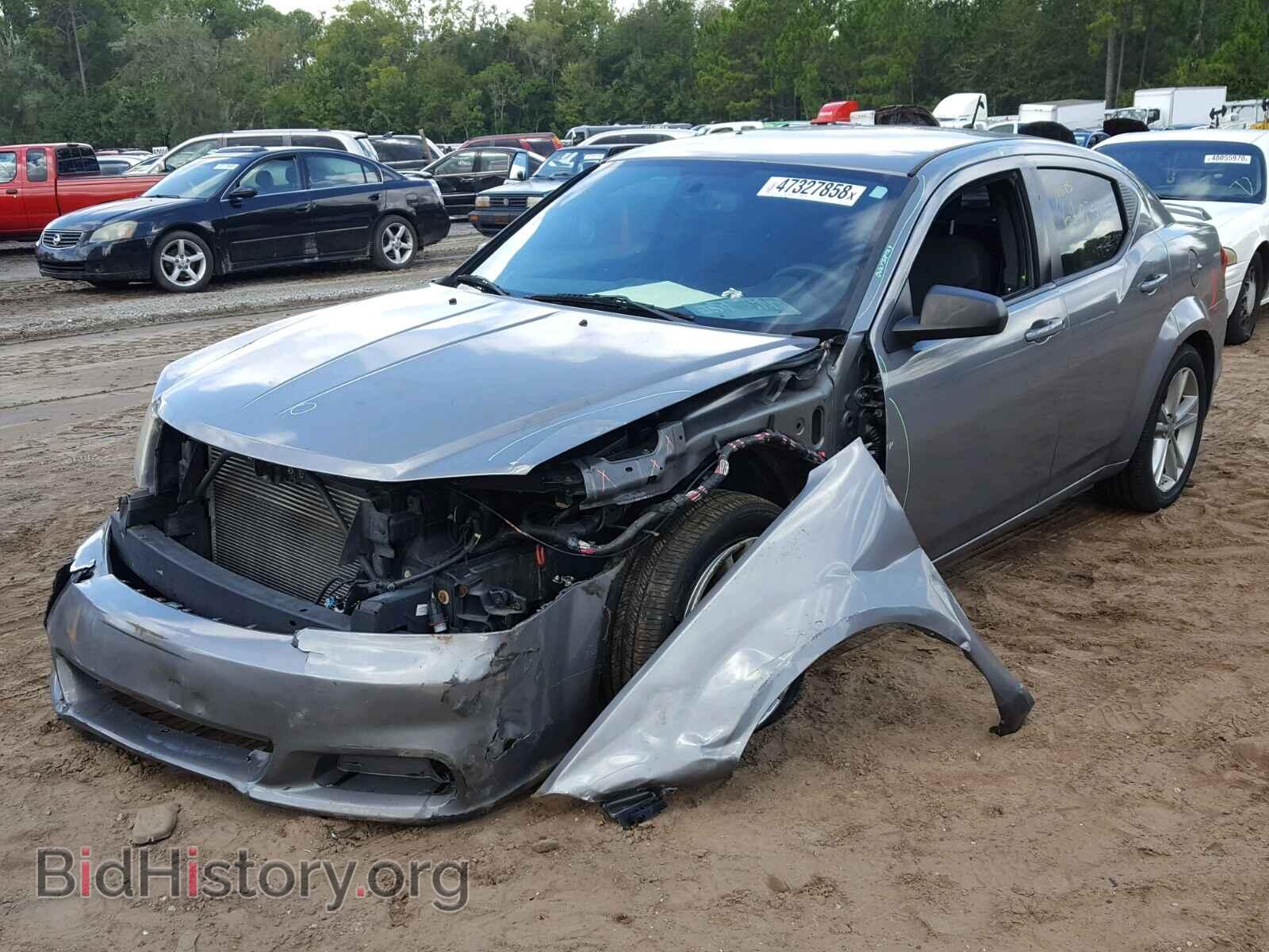 2013 DODGE AVENGER - VIN: 1C3CDZAG5DN717539 - Фото 2