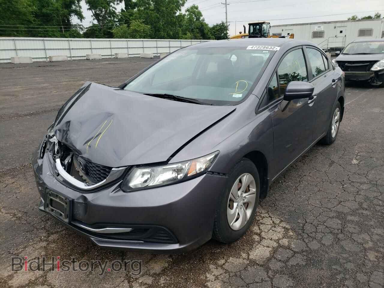 2014 HONDA CIVIC - VIN: 19XFB2F51EE041500 - Фото 2