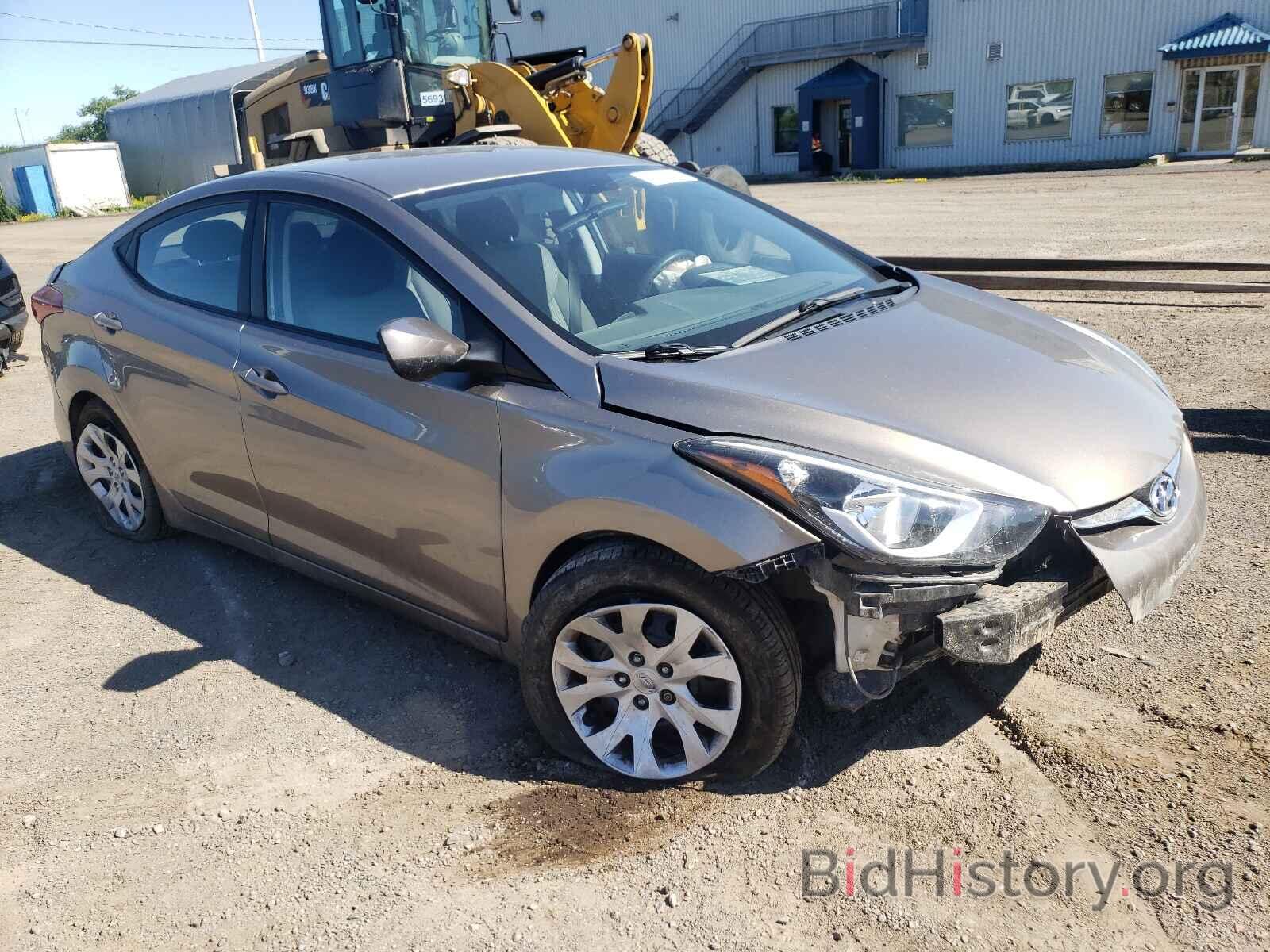 Photo 5NPDH4AE1EH465702 - HYUNDAI ELANTRA 2014