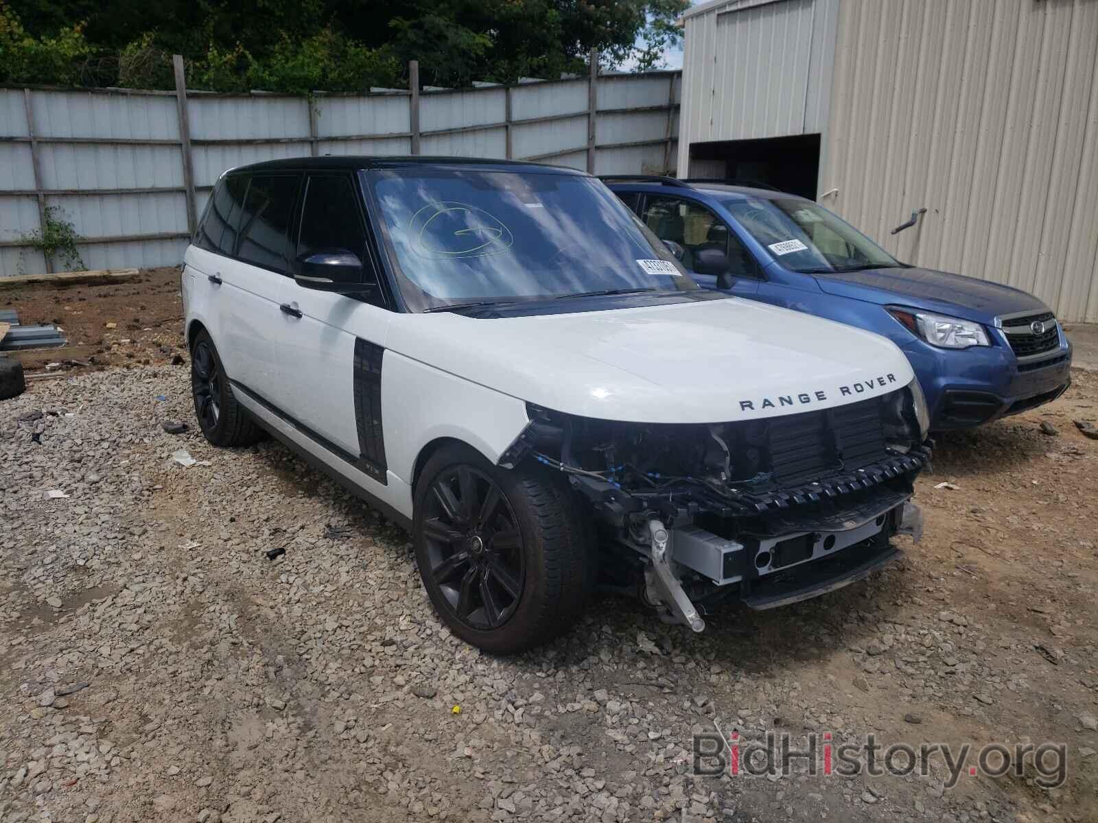 Фотография SALGS5FE3HA345174 - LAND ROVER RANGEROVER 2017