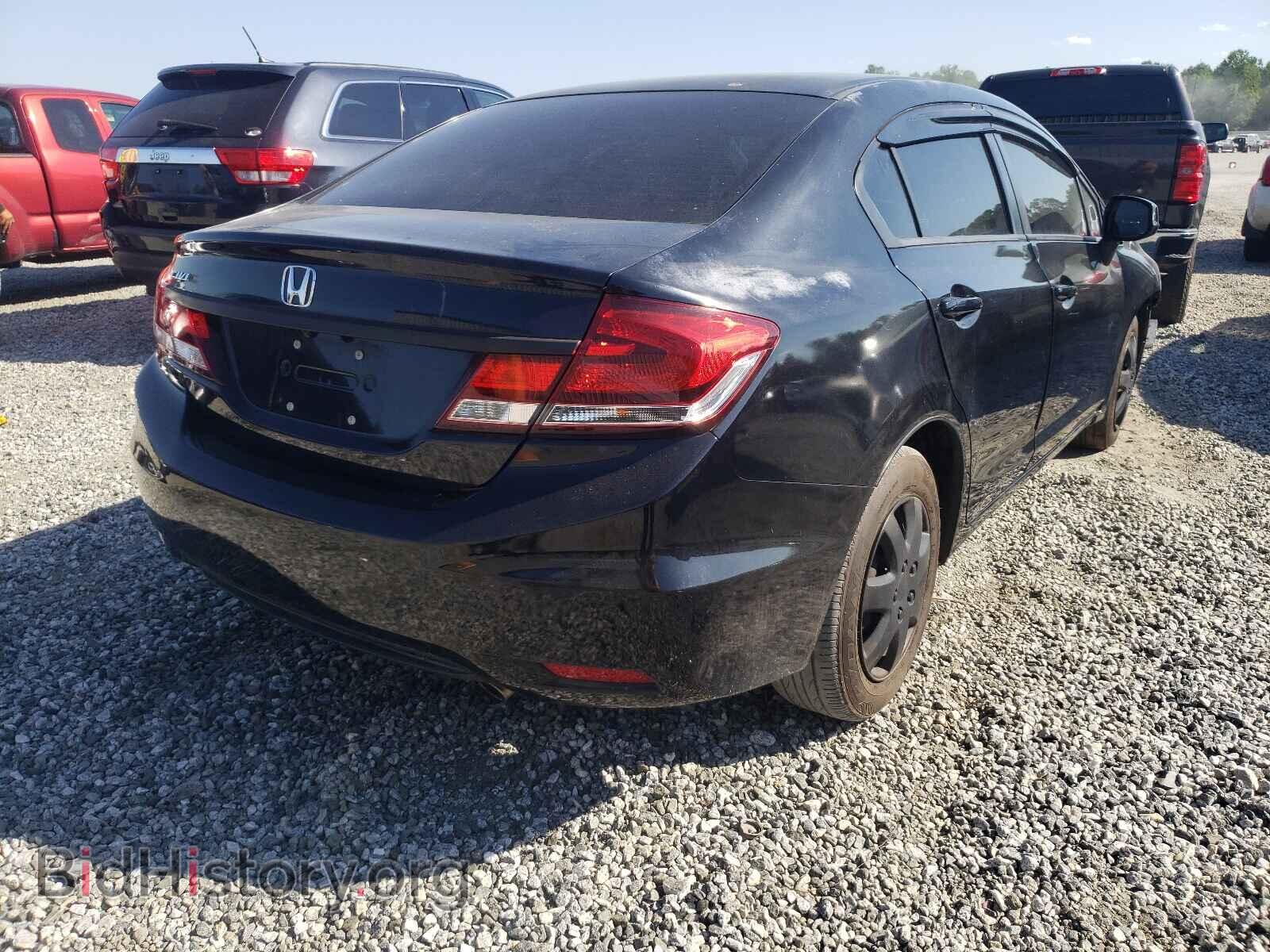 2013 HONDA CIVIC - VIN: 2HGFB2F54DH516271 - Фото 4
