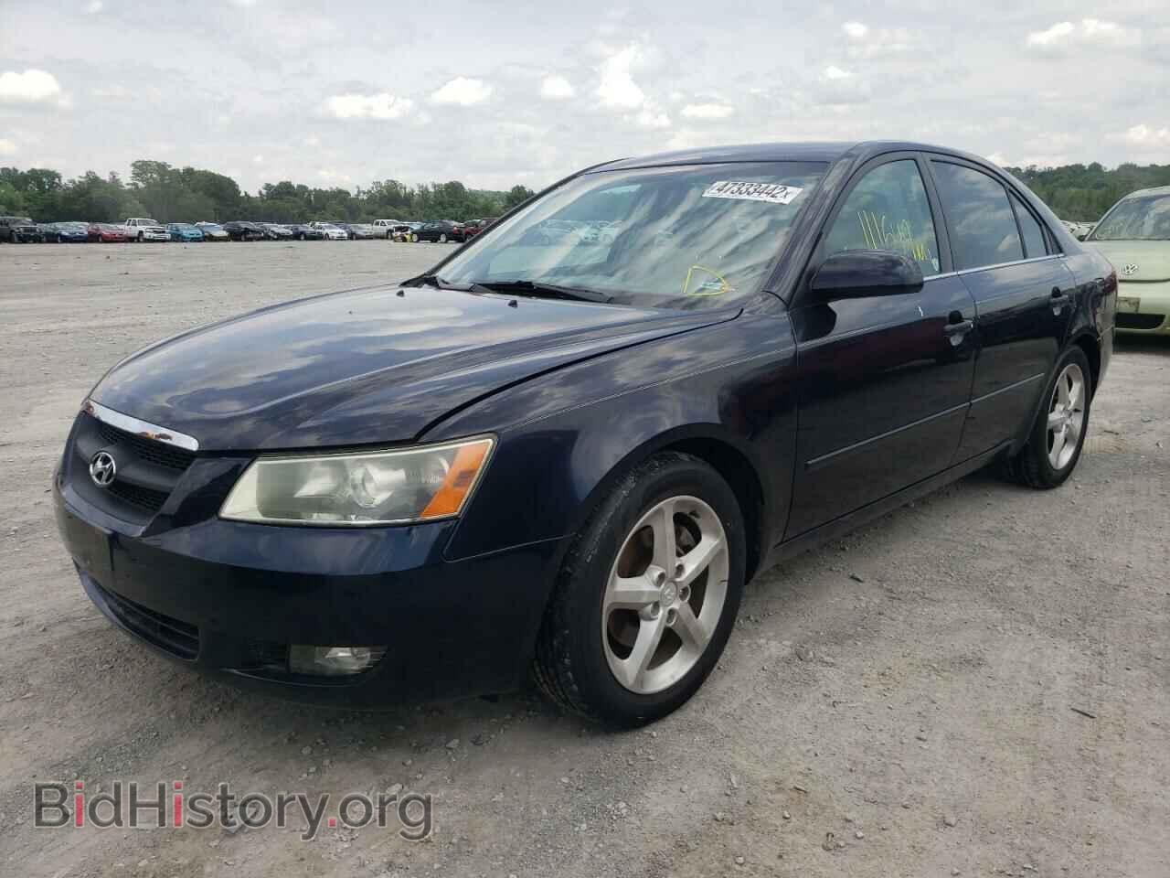 2007 HYUNDAI SONATA - VIN: 5NPEU46F37H214927 - Фото 2