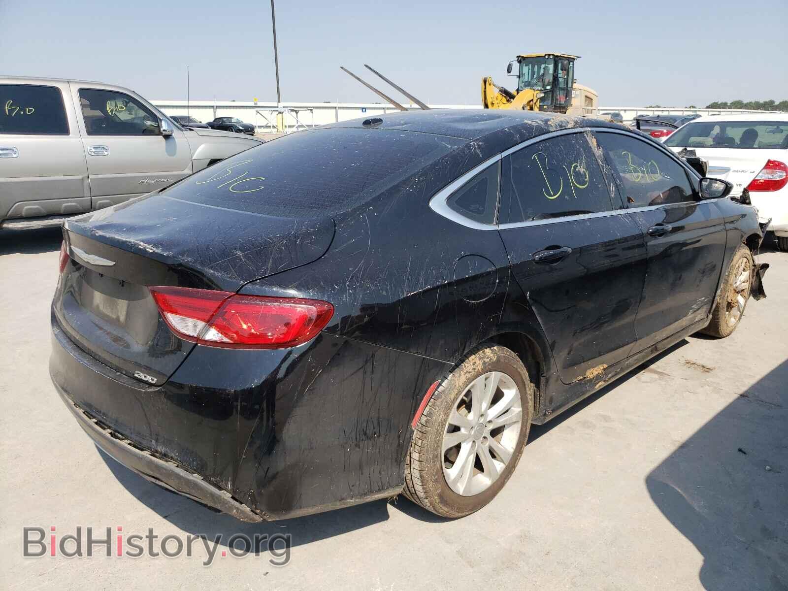 2015 CHRYSLER 200 - VIN: 1C3CCCAGXFN757246 - Фото 4