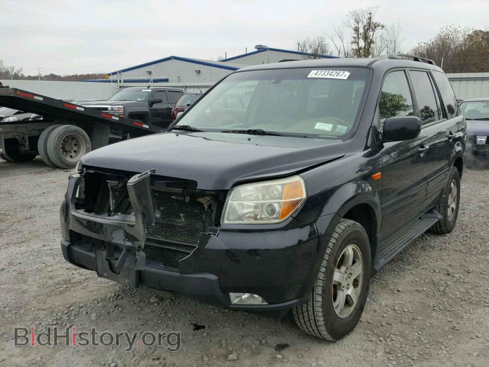 2006 HONDA PILOT - VIN: 2HKYF18556H547770 - Фото 2