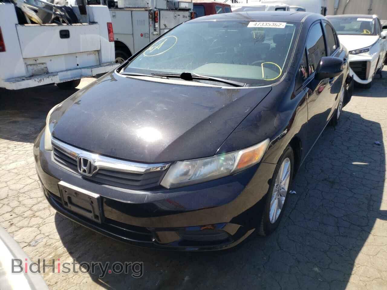 2012 HONDA CIVIC - VIN: 19XFB2F88CE368581 - Фото 2