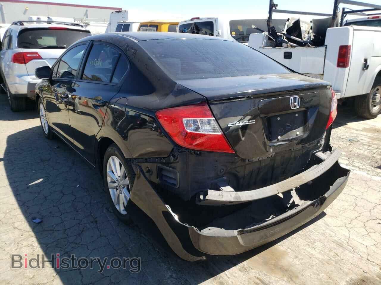 2012 HONDA CIVIC - VIN: 19XFB2F88CE368581 - Фото 3