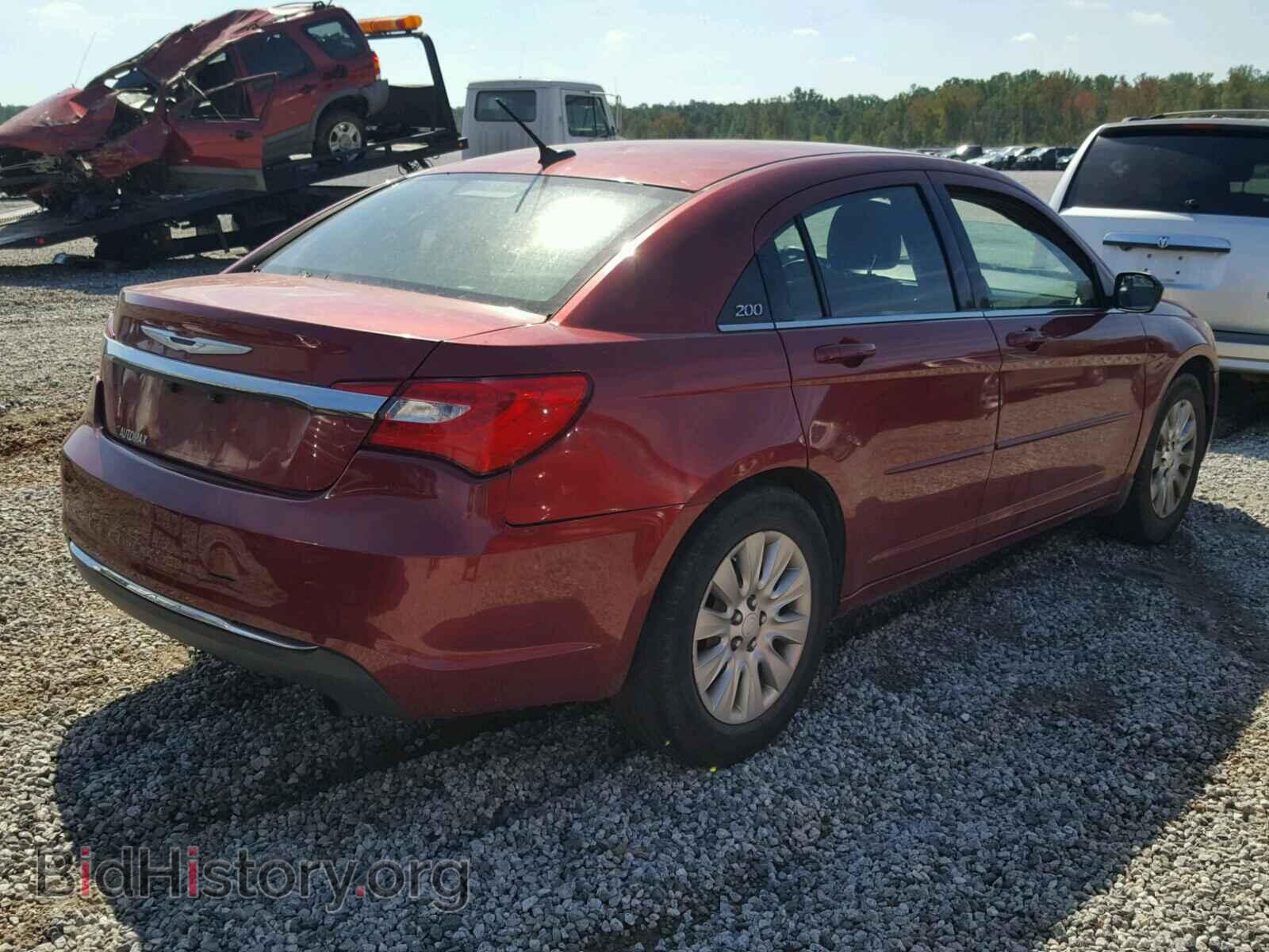 2013 CHRYSLER 200 - VIN: 1C3CCBABXDN624045 - Фото 4