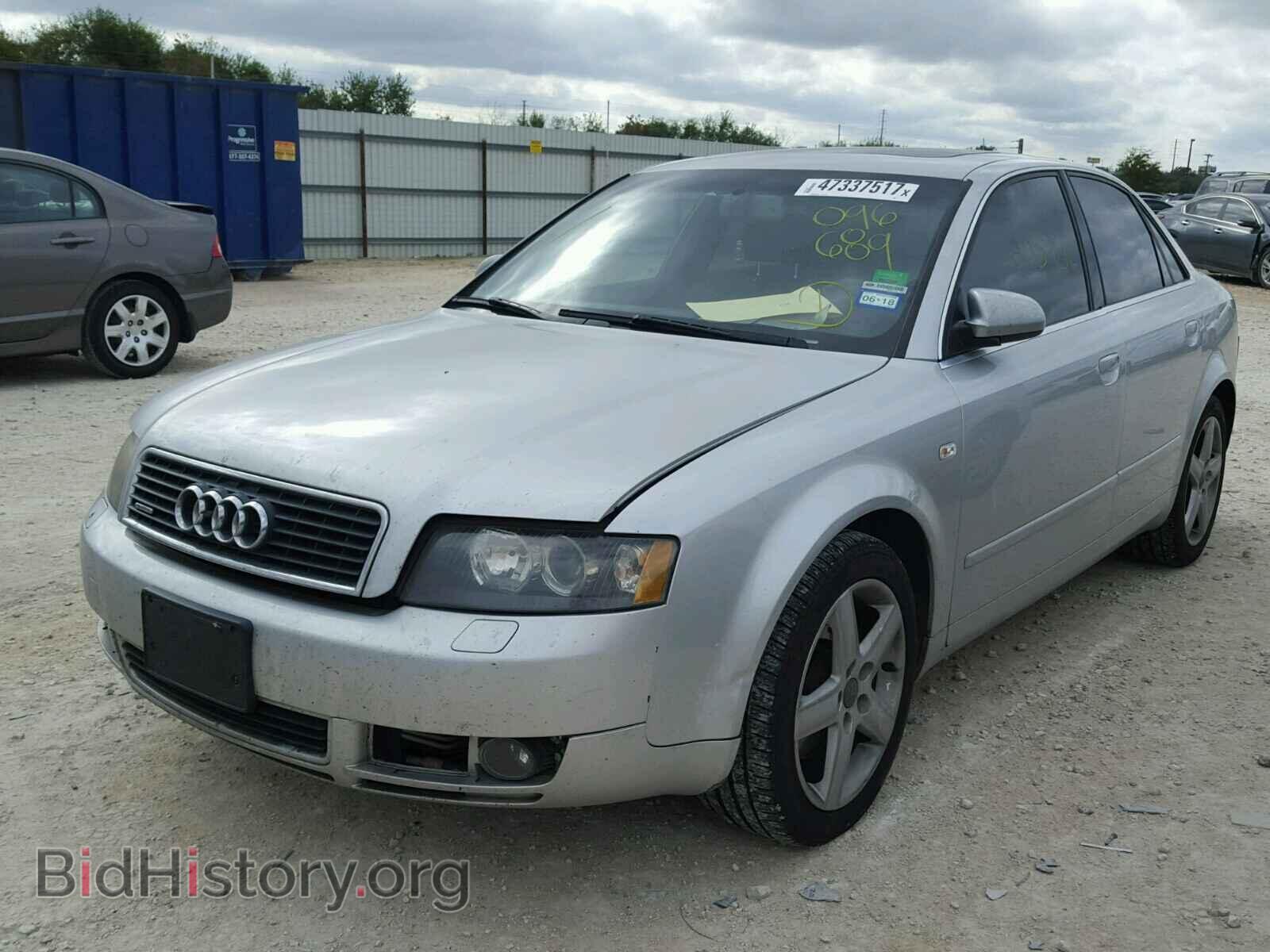 2005 AUDI A4 - VIN: WAULT68E85A096689 - Фото 2