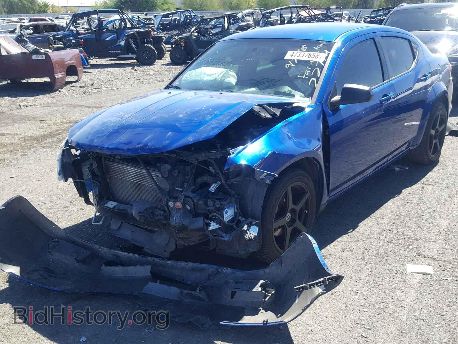 2013 DODGE AVENGER - VIN: 1C3CDZAB4DN537442 - Photo 2
