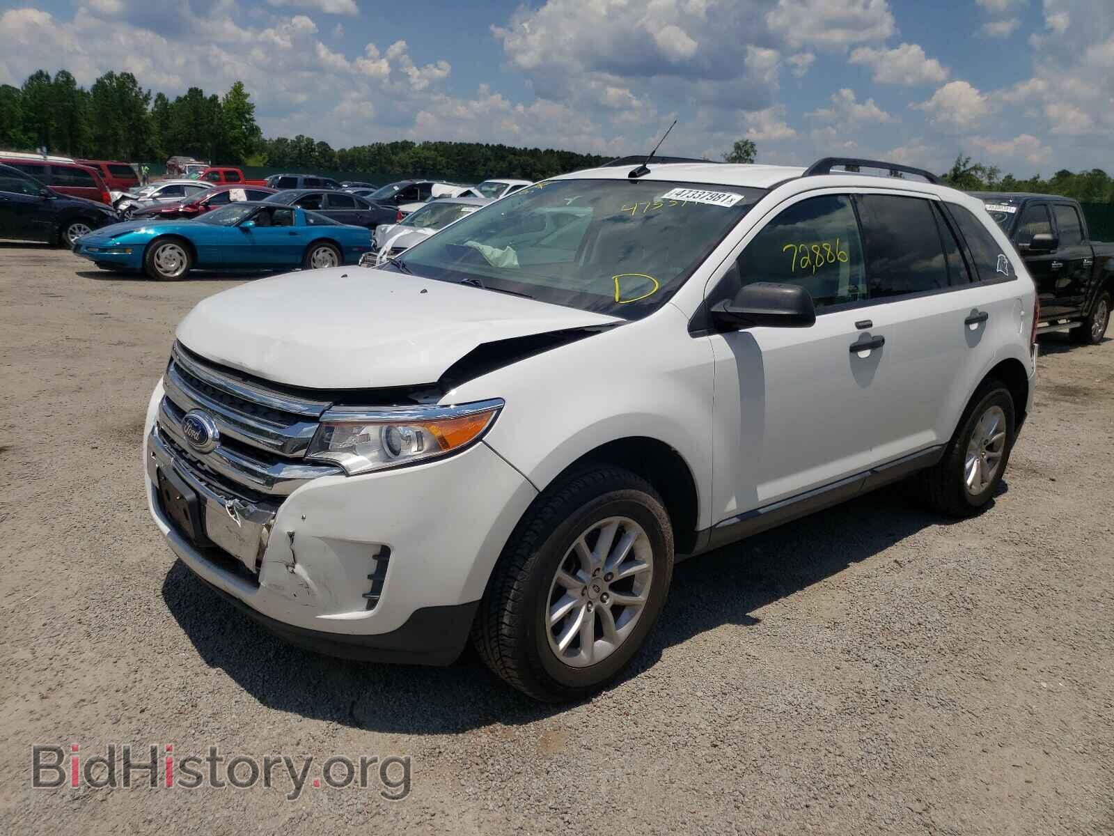 2014 FORD EDGE - VIN: 2FMDK3GC0EBA22904 - Фото 2