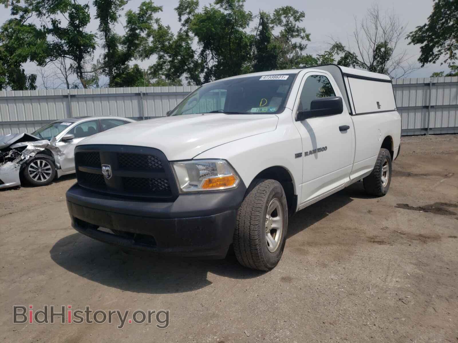 2012 DODGE RAM 1500 - VIN: 3C6JD7DT2CG169465 - Фото 2