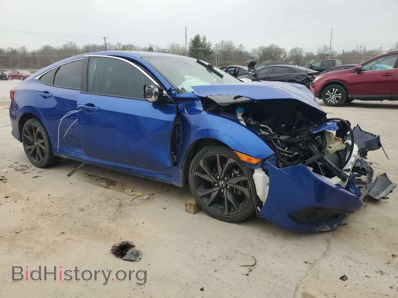 2021 HONDA CIVIC - VIN: 19XFC2F88ME001887 - Фото 4