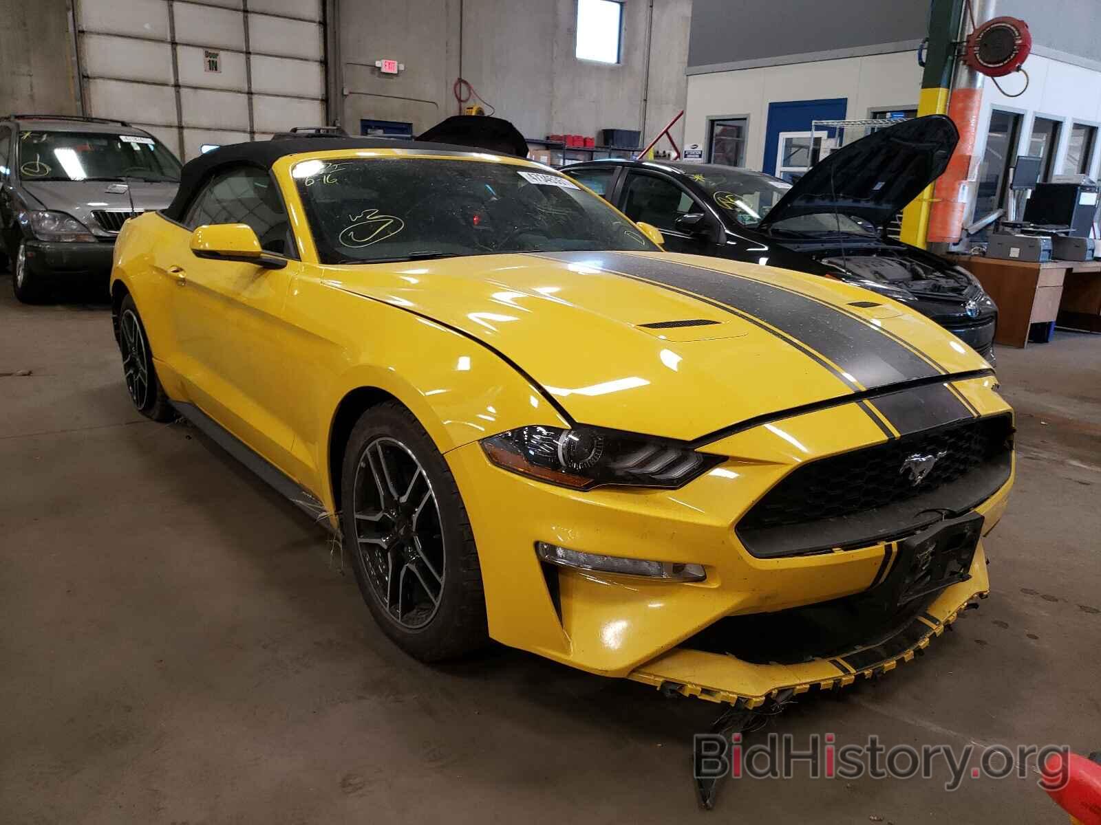 Photo 1FATP8UH6J5118023 - FORD MUSTANG 2018