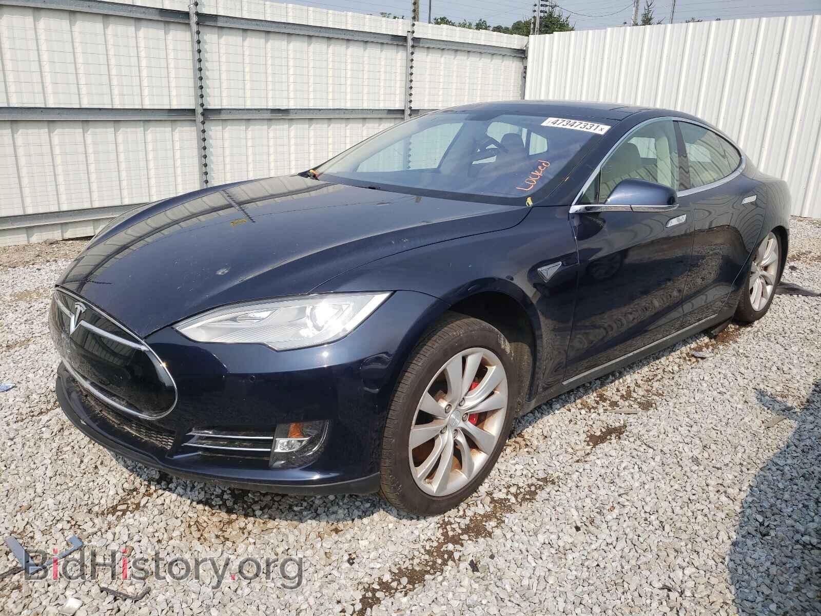 2014 TESLA MODEL S - VIN: 5YJSA1H13EFP27795 - Photo 2