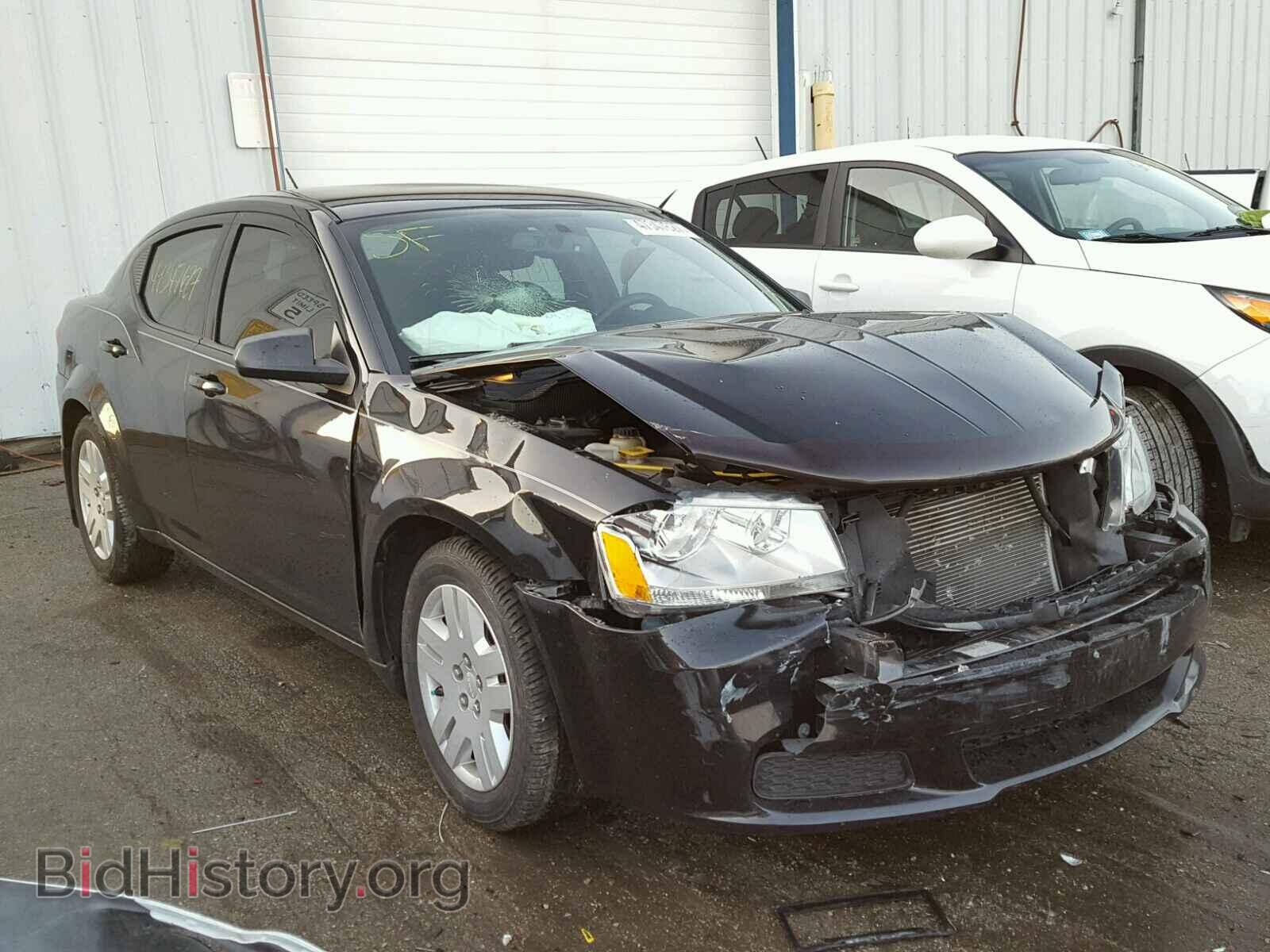 Photo 1C3CDZAB1DN651883 - DODGE AVENGER 2013