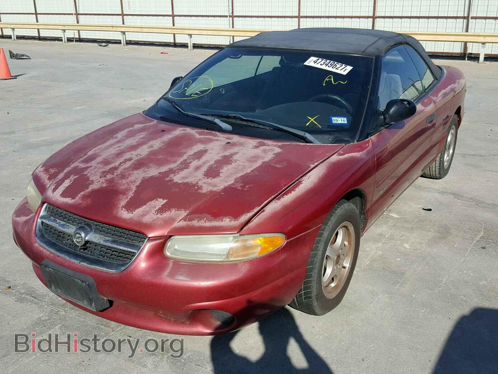 1998 CHRYSLER SEBRING - VIN: 3C3EL45H3WT317483 - Фото 2