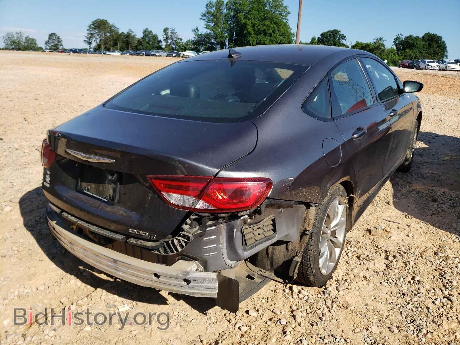 2015 CHRYSLER 200 - VIN: 1C3CCCBB2FN511911 - Фото 4