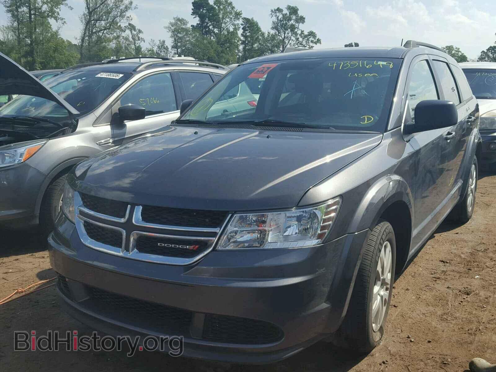 2017 DODGE JOURNEY SE - VIN: 3C4PDCAB9HT676160 - Фото 2