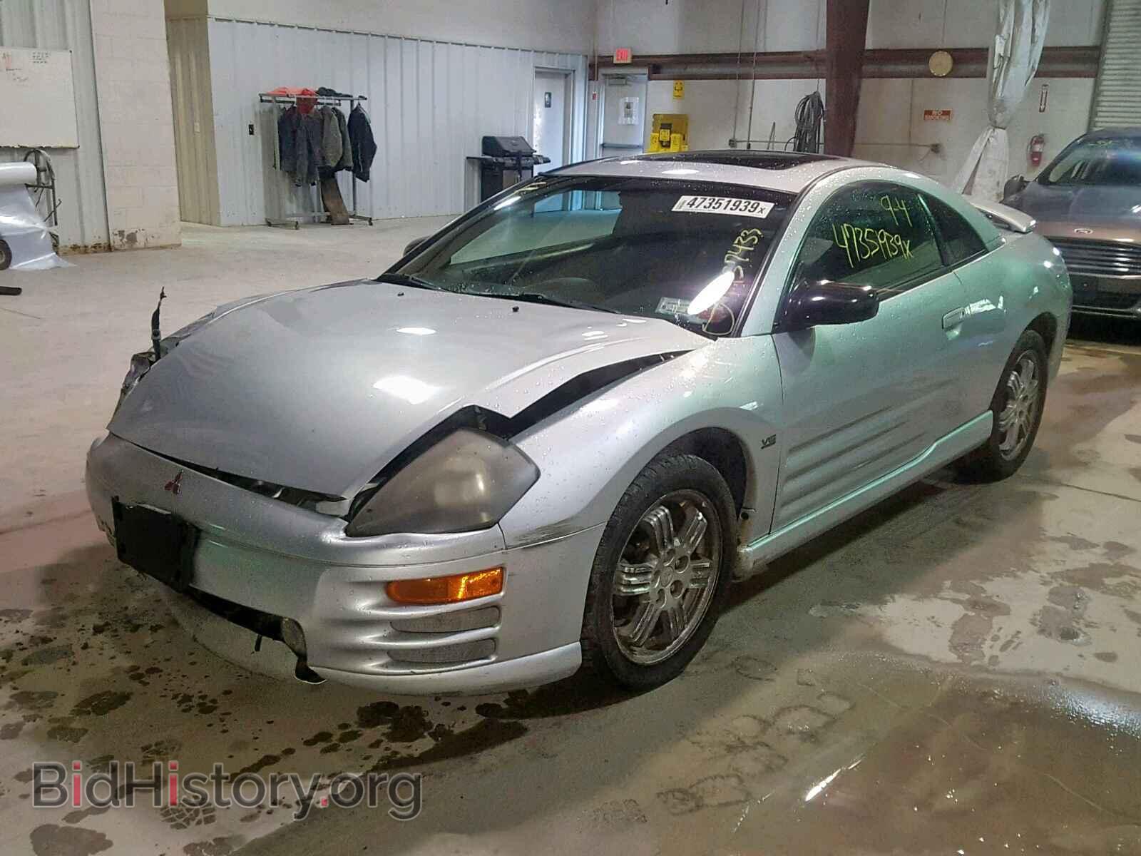 2001 MITSUBISHI ECLIPSE - VIN: 4A3AC54H41E018897 - Photo 2
