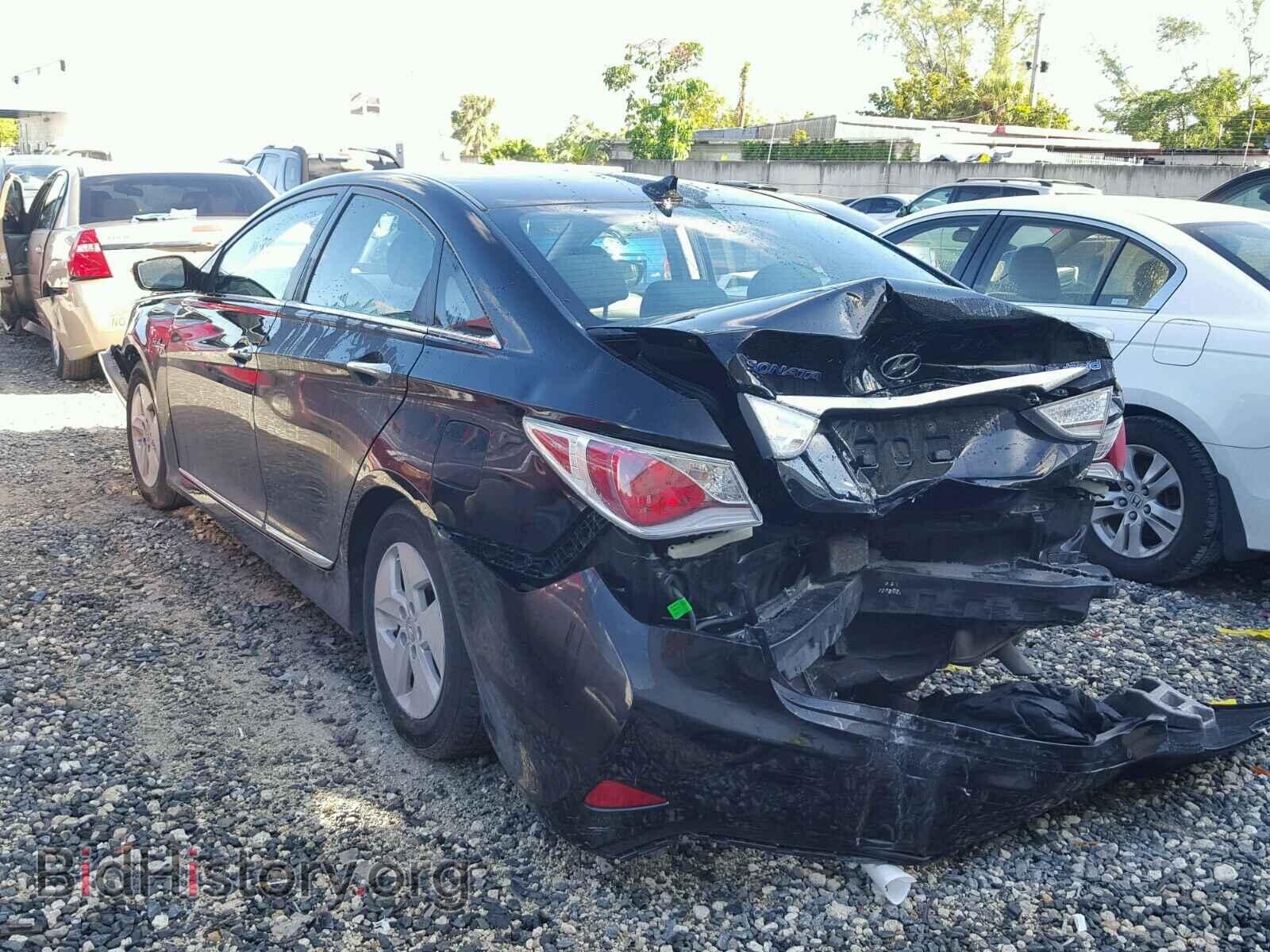 2012 HYUNDAI SONATA - VIN: KMHEC4A41CA029197 - Фото 3