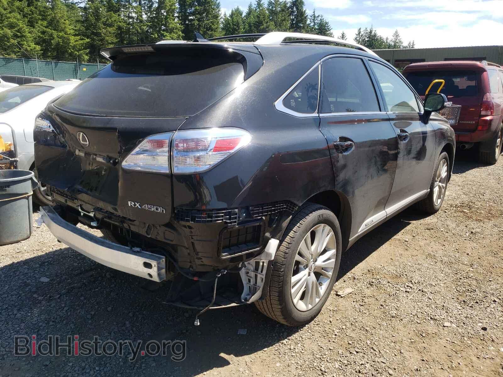 2011 LEXUS RX450 - VIN: JTJBC1BA1B2037221 - Фото 4