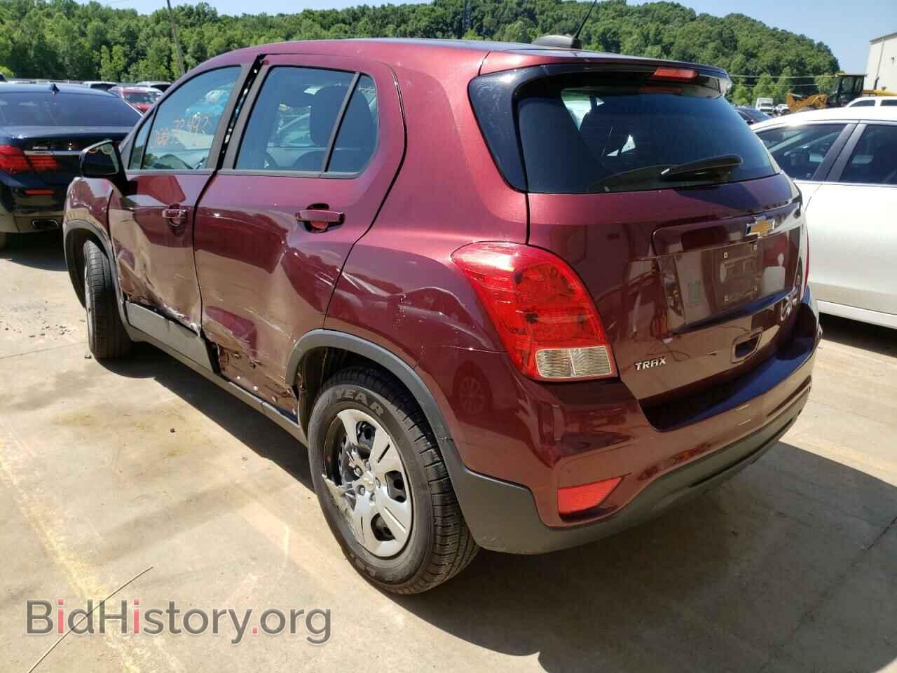 2017 CHEVROLET TRAX - VIN: 3GNCJKSB2HL240628 - Фото 3