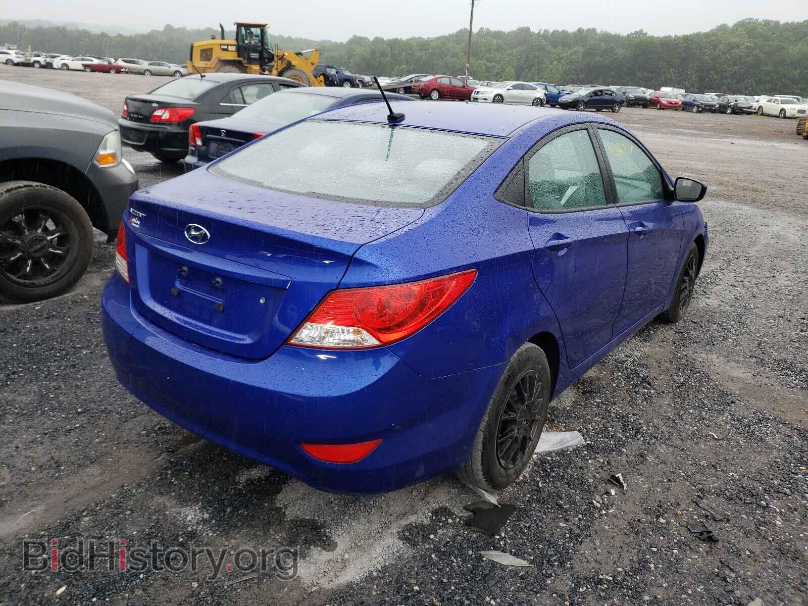 2014 HYUNDAI ACCENT - VIN: KMHCT4AE0EU718617 - Фото 4