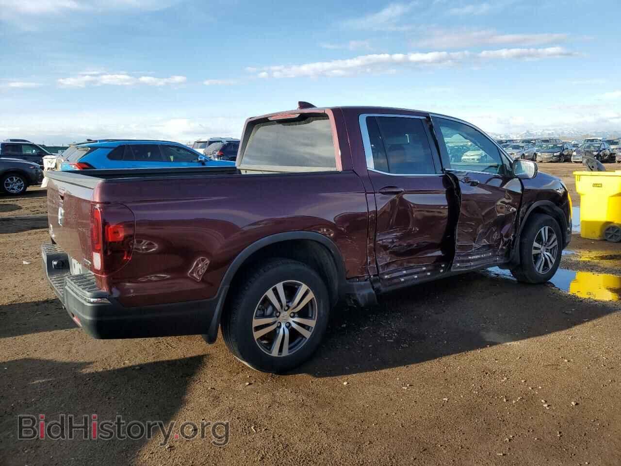 2017 HONDA RIDGELINE - VIN: 5FPYK3F42HB021395 - Фото 3