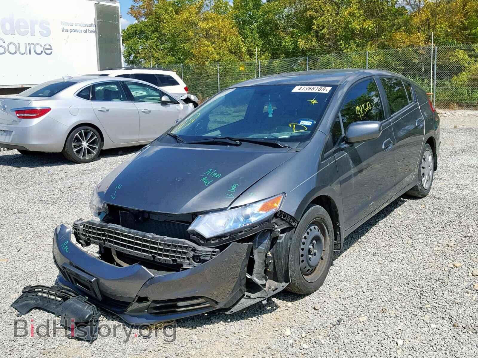 2013 HONDA INSIGHT - VIN: JHMZE2H57DS006519 - Фото 2
