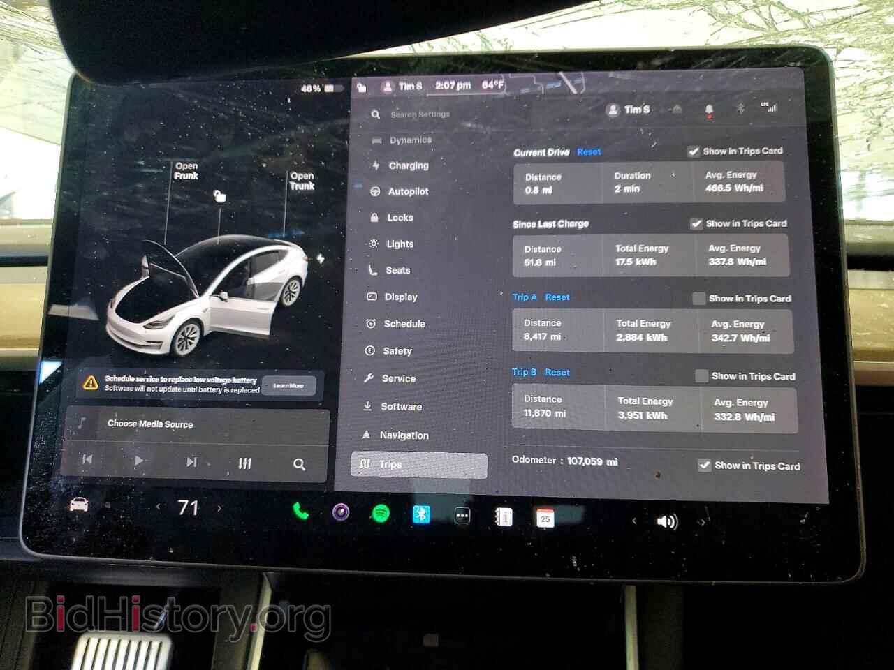 2018 TESLA MODEL 3 - VIN: 5YJ3E1EB8JF121988 - Photo 9