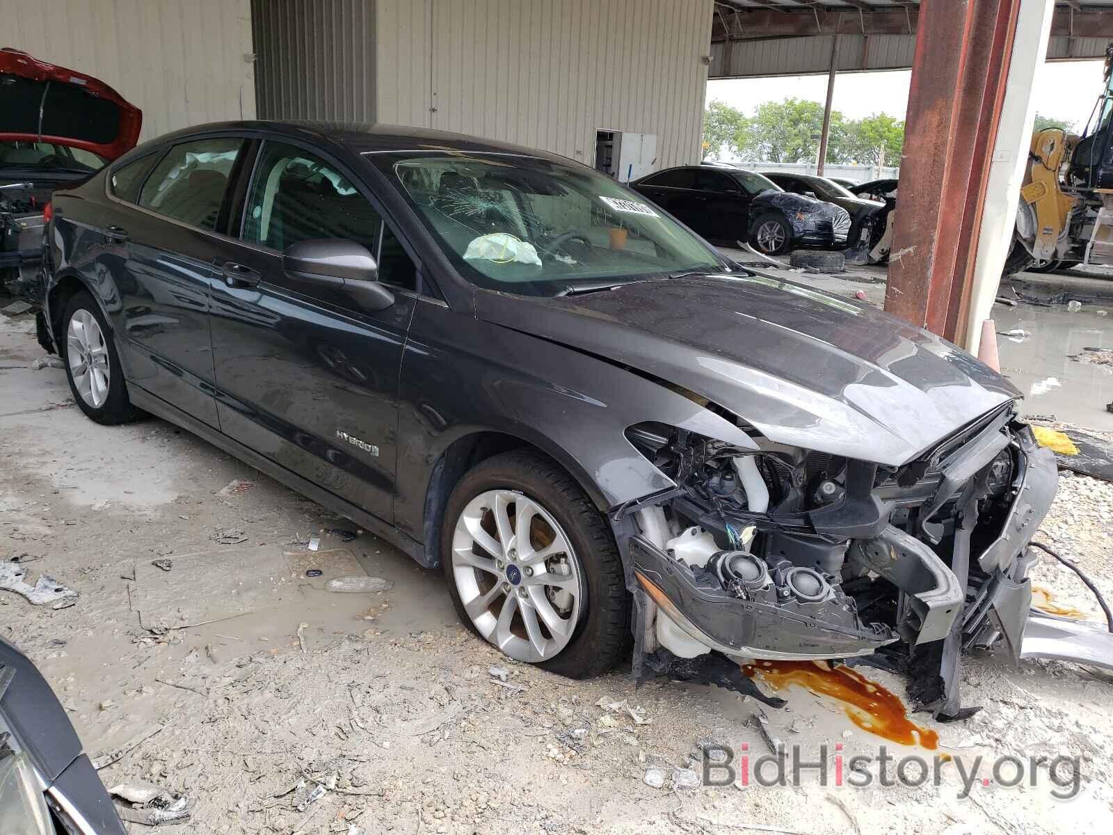 Фотография 3FA6P0LU0KR189956 - FORD FUSION 2019