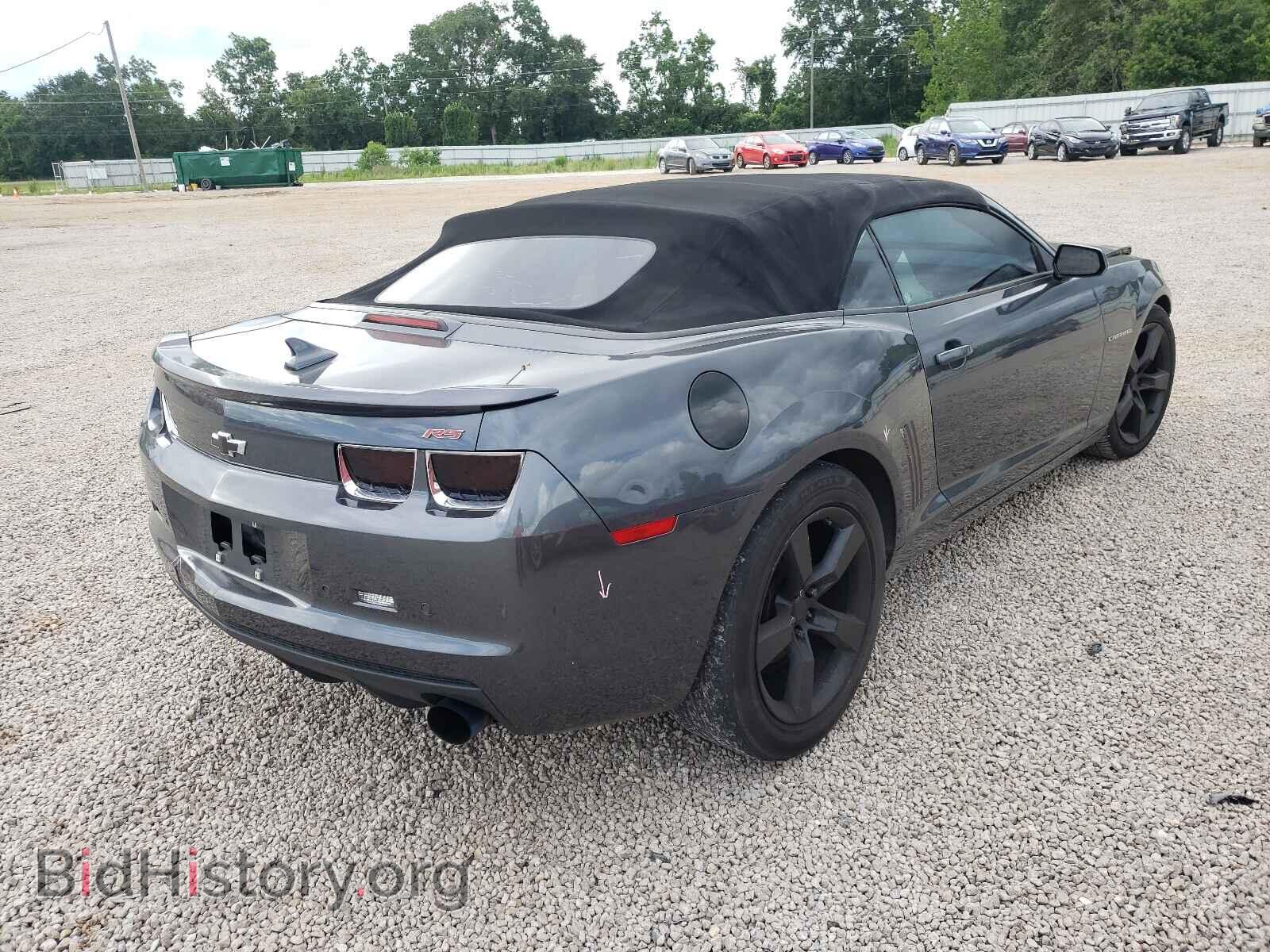 2011 CHEVROLET CAMARO - VIN: 2G1FC3DD2B9188344 - Фото 4