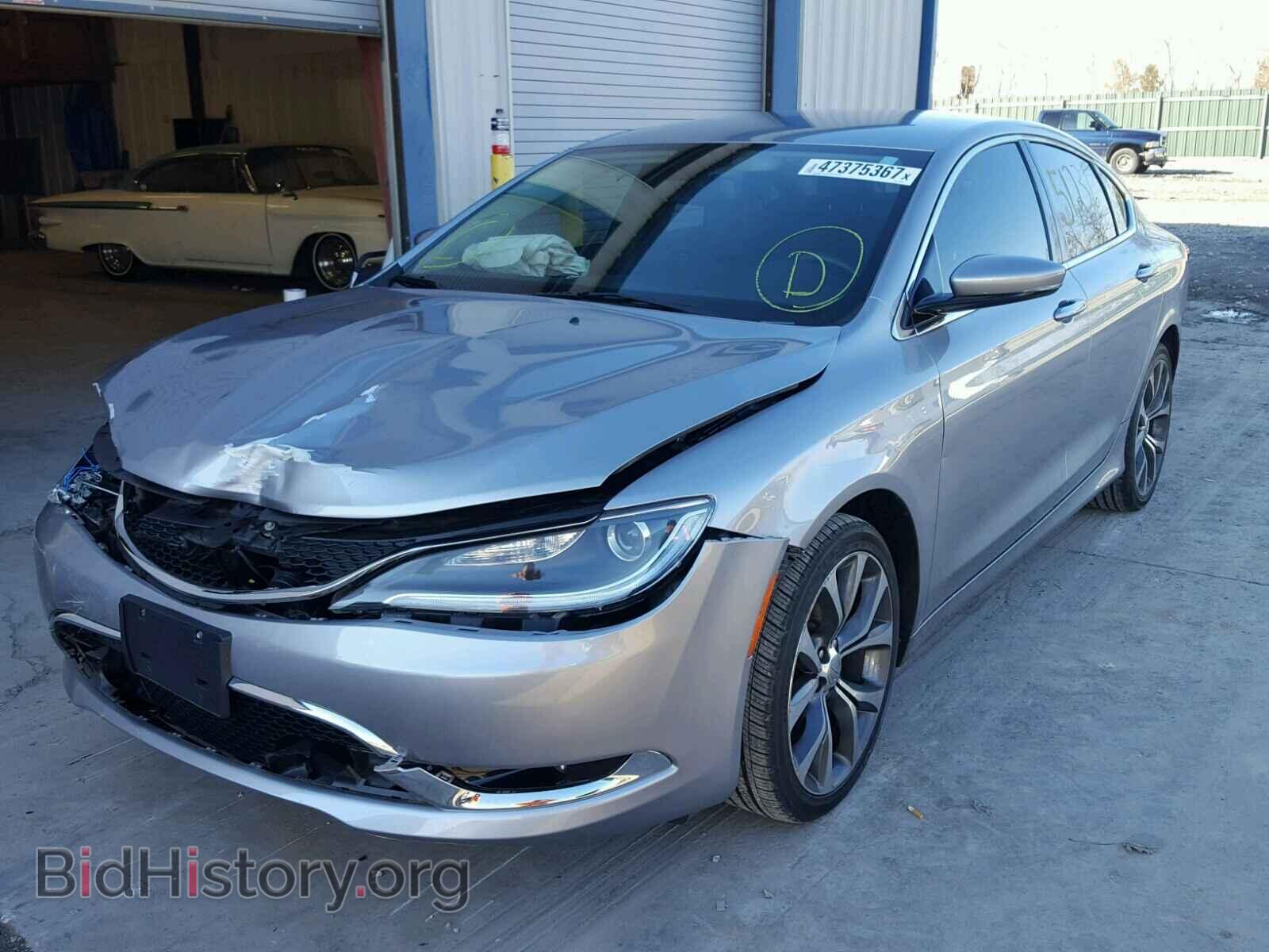 2015 CHRYSLER 200 - VIN: 1C3CCCCB4FN554497 - Фото 2