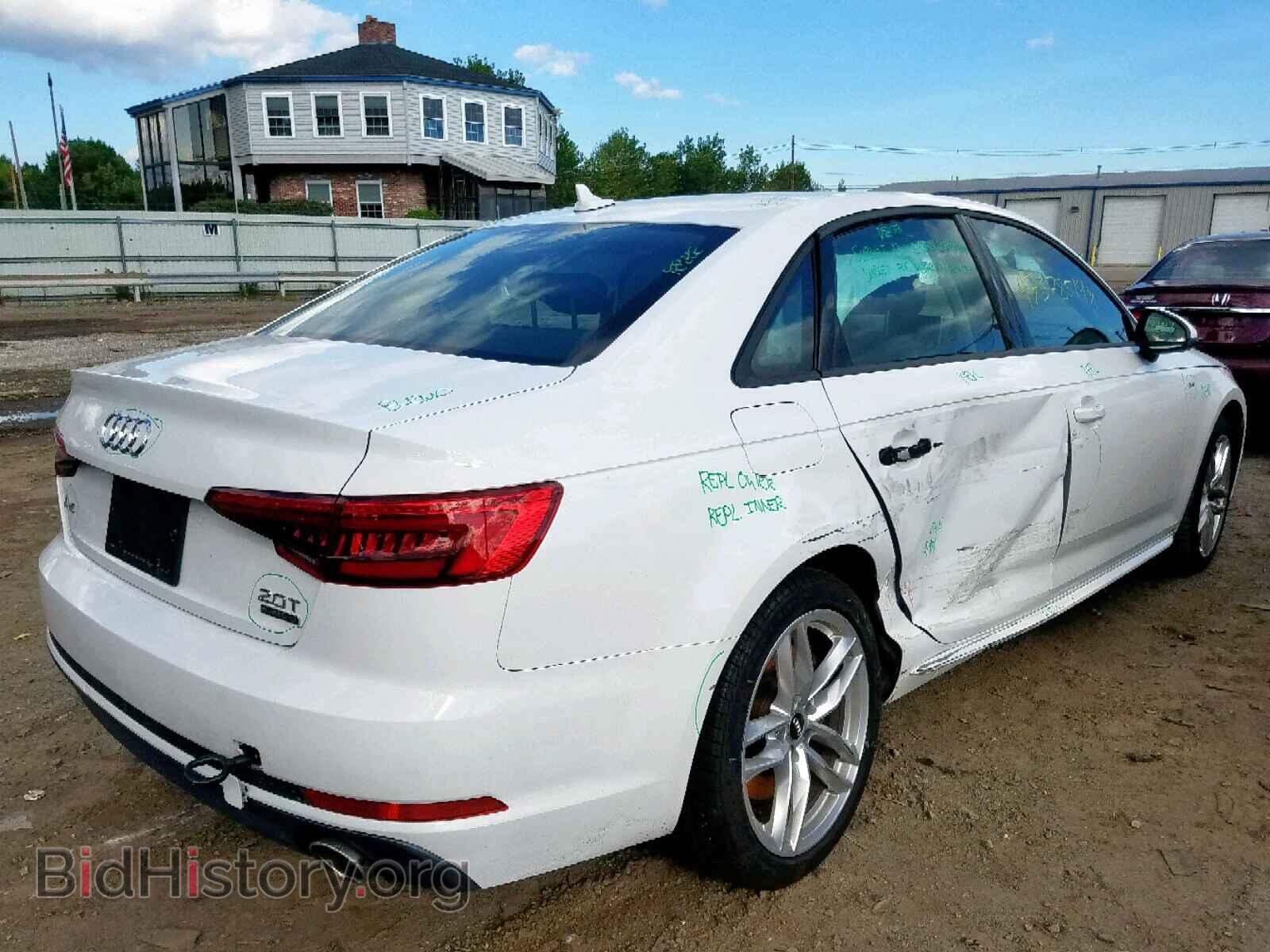 2017 AUDI A4 - VIN: WAUDNAF41HN054776 - Фото 4