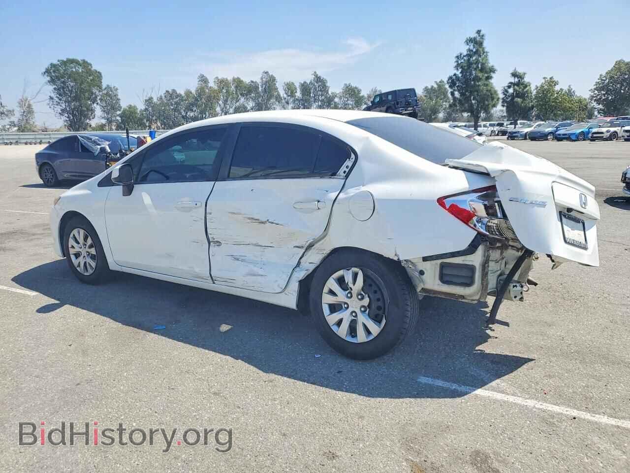 2012 HONDA CIVIC - VIN: 2HGFB2F57CH577466 - Фото 2