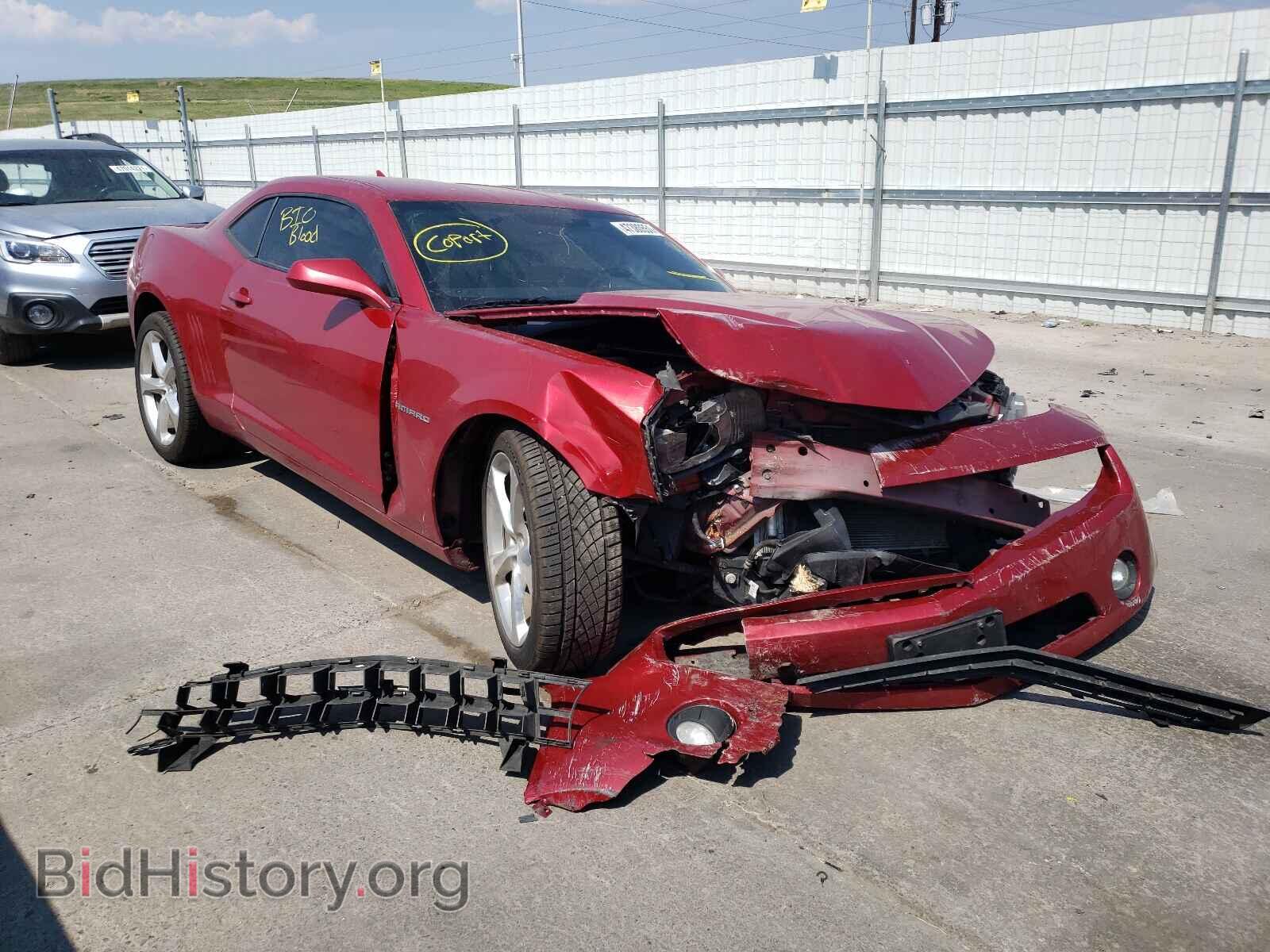 Photo 2G1FB1E36D9103229 - CHEVROLET CAMARO 2013