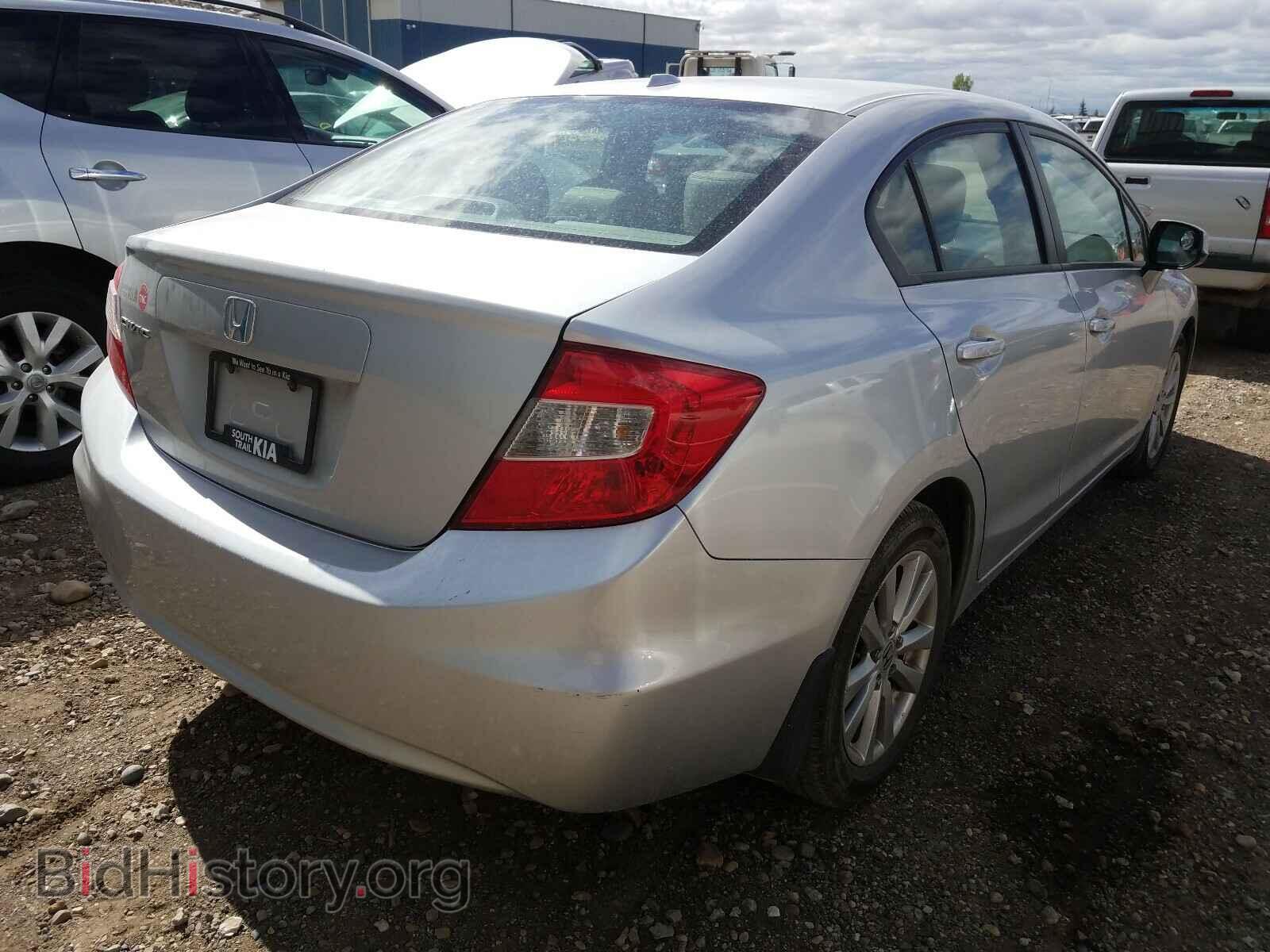 2012 HONDA CIVIC - VIN: 2HGFB2F91CH019843 - Фото 4