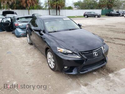 2015 Lexus IS IS 250, черный — VIN JTHBF1D27F5057735, Copart
