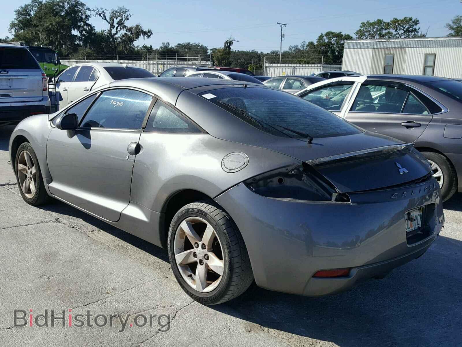 2006 MITSUBISHI ECLIPSE - VIN: 4A3AK24F26E030487 - Фото 3