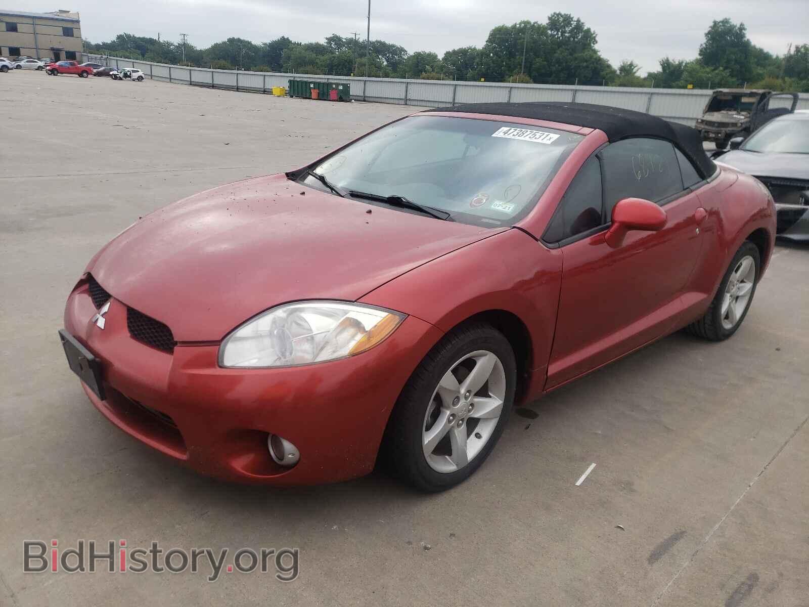 2008 MITSUBISHI ECLIPSE - VIN: 4A3AL25FX8E015475 - Фото 2